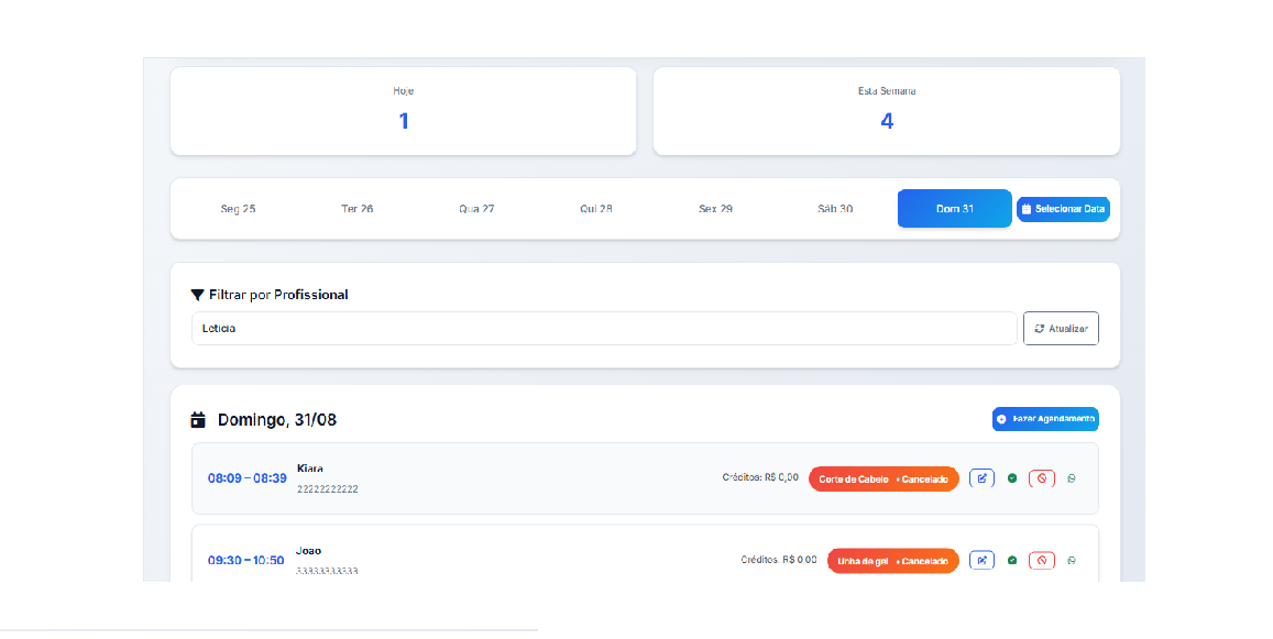 Layout otimizado para múltiplos dispositivos